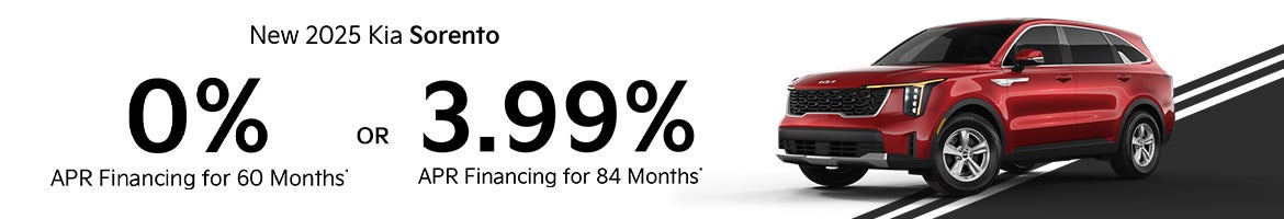2025 Kia Sorento – 0% or 3.99% APR – Clarksville, TN